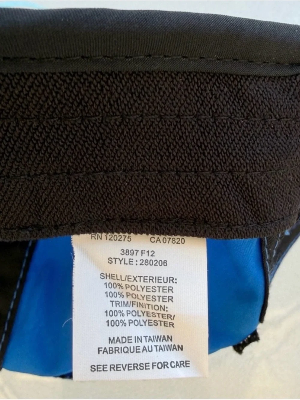 BROOKS Royal Blue Adjustable 6-Panel Running Athletic Cap Hat